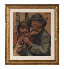 WILLIAM CONOR OBE RHA RUA ROI (1881 - 1968)