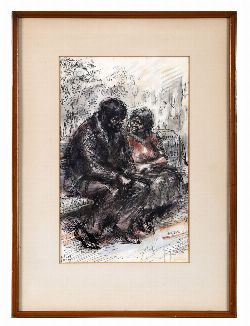 WILLIAM CONOR OBE RHA RUA ROI (1881 - 1968)