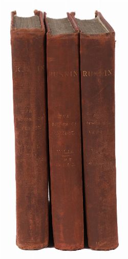 JOHN RUSKIN — THE STONES OF VENICE, FOURTH EDITION, 1886 (OR 3RD ED. 1874 — CONFIRM)