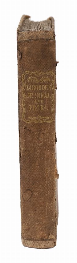 LÉON DE LABORDE — JOURNEY THROUGH ARABIA PETRÆA — LONDON, 1836