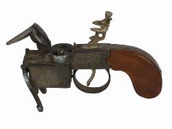 ANTIQUE TINDER PISTOL