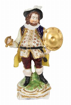 19TH-CENTURY DERBY PORCELAIN FIGURE