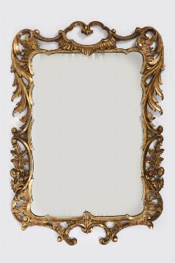 19TH-CENTURY CARVED GILTWOOD PIER MIRROR
