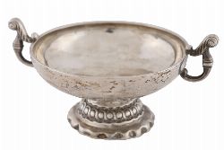 A FRENCH PROVINCIAL SILVER TAZZA