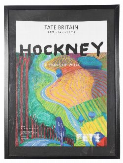 DAVIS HOCKNEY RA (B. 1937)