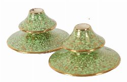 PAIR OF ROYAL MINTON CANDLE HOLDERS