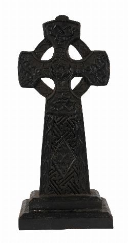 LARGE IRISH BOG OAK CELTIC CROSS