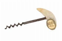 19TH-CENTURY SAILOR'S ART CORKSCREW