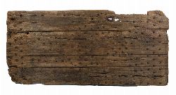 15TH-CENTURY OAK PLANK DOOR