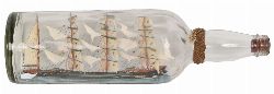 EARLY 20TH-CENTURY CONTINENTAL SHIP IN A BOTTLE