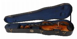 FULL-SIZE VIOLIN, WELL-MADE, IN PLAYING CONDITION