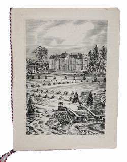 IMPORTANT FRENCH CHÃ‚TEAU DE CHAMPS STATE DINNER MENU â€” PRESIDENCY OF CHARLES DE GAULLE