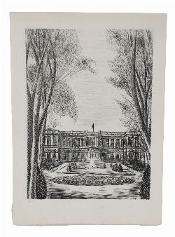 IMPORTANT FRENCH QUAI Dâ€™ORSAY STATE DINNER MENU â€” PRESIDENCY OF CHARLES DE GAULLE