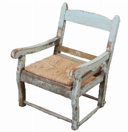 19TH-CENTURY SUGAN CHAIR