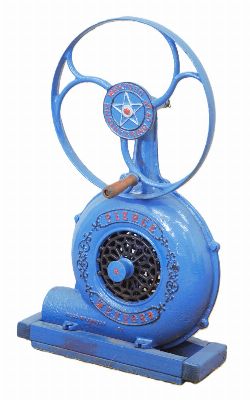 PIERCE OF WEXFORD BLUE CAST IRON KITCHEN BELLOWS