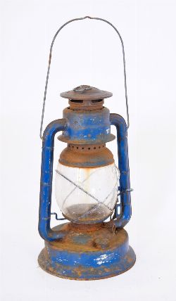 BLUE TILLEY PRESSURE LAMP