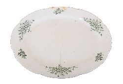 FIRST PERIOD BELLEEK PLATTER