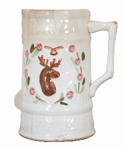 LARGE SPONGEWARE JUG