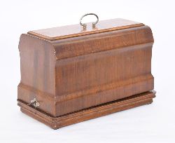 FRISTER & ROSSMANN SEWING MACHINE IN WALNUT CASE