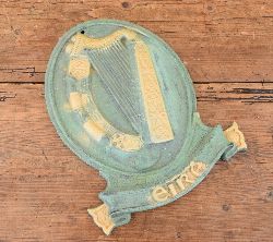 EIRE METAL WALL PLAQUE