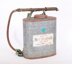 SMITH INDIAN ALUMINIUM AND BRASS BACKPACK FIRE PUMP
