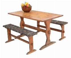 PINE REFECTORY KITCHEN TABLE