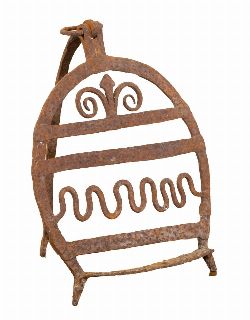 19TH-CENTURY IRON BREAD HARDENER