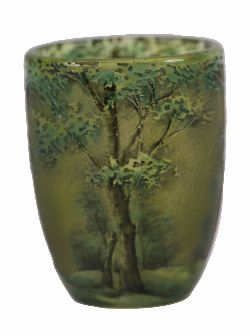 DAUM CAMEO GLASS VASE, CIRCA 1900