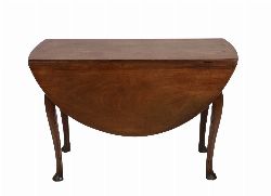 IRISH 18TH-CENTURY MAHOGANY GATELEG TABLE