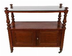 VICTORIAN MAHOGANY DUMBWAITER