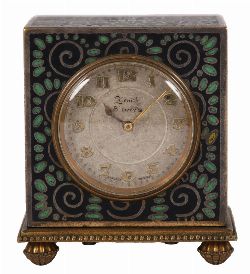 20TH-CENTURY ZENITH TRAVELLING CLOCK