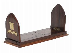 19TH-CENTURY ROSEWOOD BOOK SLIDE