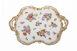 DRESDEN PORCELAIN TRAY