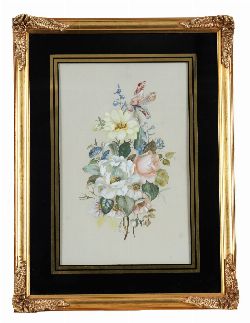 N. STROUD, STILL LIFE OF FLOWERS