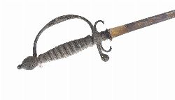 EUROPEAN COURT OR OFFICERâ€™S SWORD WITH GILT BLADE DECORATION, 19TH CENTURY