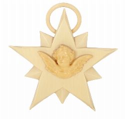 19TH-CENTURY STAR-FORM PLAQUE - IVORY