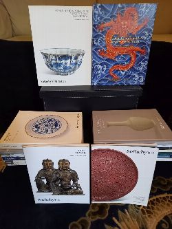 A COLLECTION OF SOTHEBYS AUCTION CATALOGUES ON ASIAN ART COVERING THE YEARS 2005 TO 2019. 