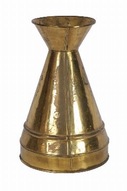 EDWARDIAN BRASS STICK STAND