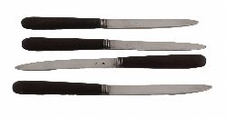 EARLY 19TH-CENTURY FRENCH SILVER KNIVES