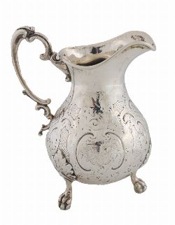 VICTORIAN SILVER CREAM JUG