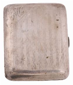 SILVER CIGARETTE CASE
