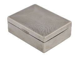 SILVER CIGARETTE CASE