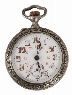 SILVER POCKET WATCH