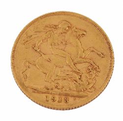 GOLD SOVEREIGN, 1913