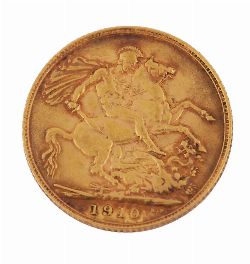 GOLD SOVEREIGN, 1910