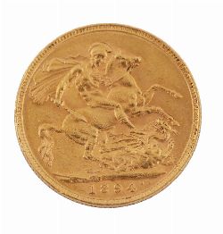 GOLD SOVEREIGN, 1894