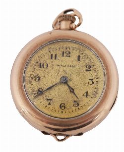 WALTHAM GOLD POCKET WATCH