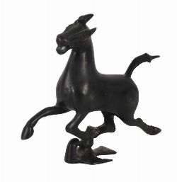 CHINESE BRONZE HORSE