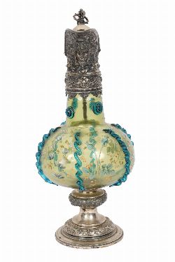 19TH-CENTURY VENETIAN GLASS EWER
