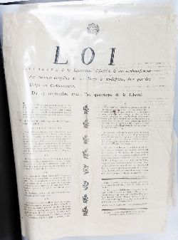 A COLLECTION OF LATE 18TH-CENTURY FRENCH ROYAL AND REVOLUTIONARY BROADSIDES